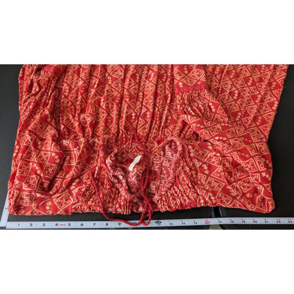 Free People Womens Marlow Pleated Pintuck Swing Dress Size Small Boho Flowy ASO - Picture 5 of 11